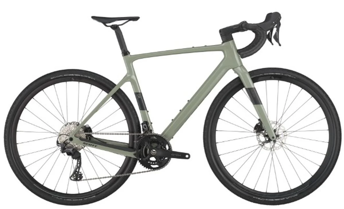 Bicicleta Ruta Scott Addict Gravel 50 2025 Gris - Imagen 2