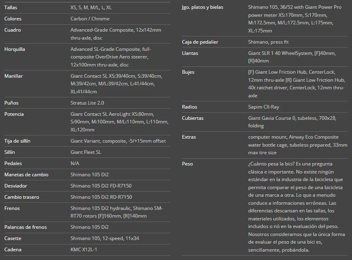 Bicicleta Ruta Giant TCR Advanced Pro 1 Di2 25 Negro - Imagen 5