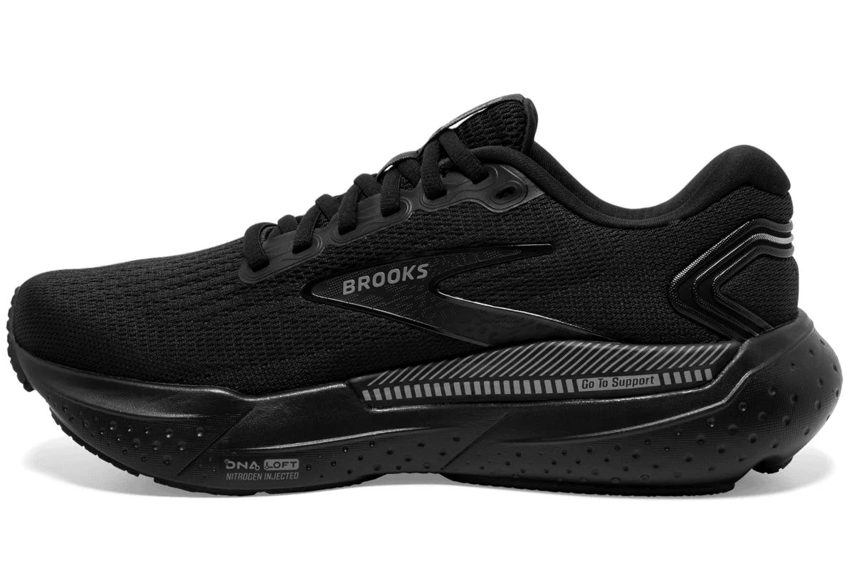 Tenis Brooks Glycerin GTS 21 Hombre Negro - Imagen 4