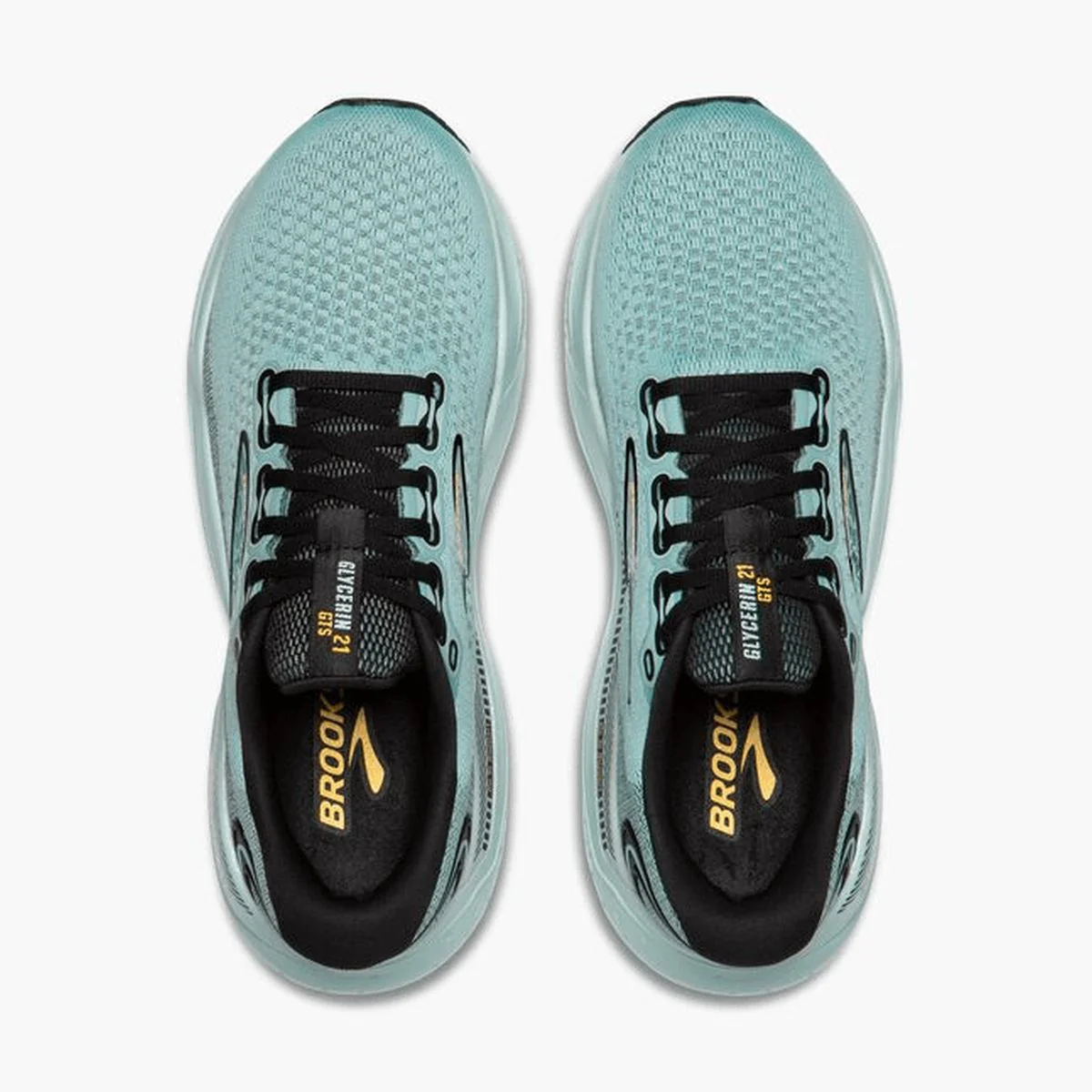 Tenis Brooks Glycerin GTS 21 Hombre Azul Claro - Imagen 4