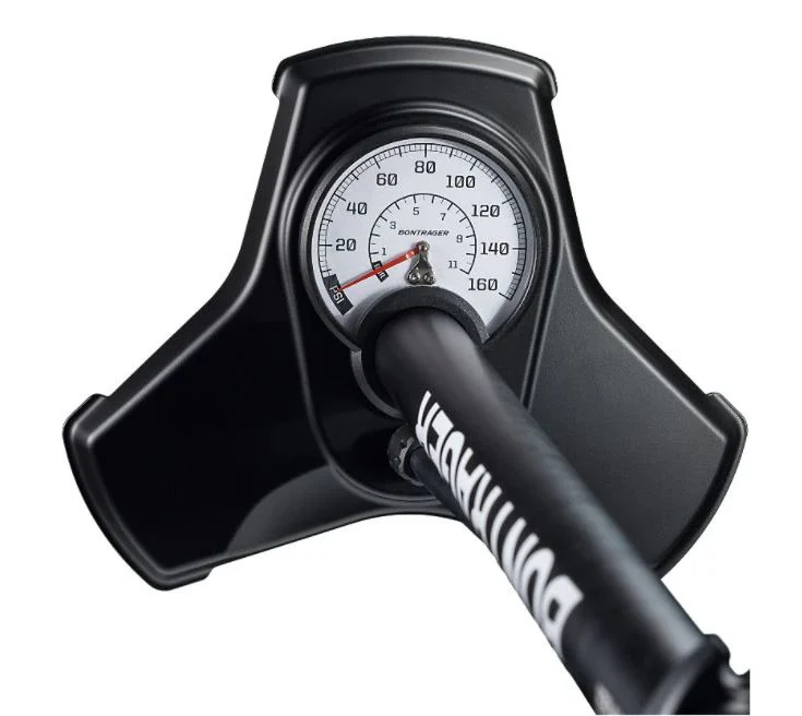 Infladores de Piso Ciclismo Bontrager Charger con medidor - Imagen 3