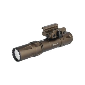 Linterna Táctica 2.000 Lum. Con Pulsador Remoto Y Montura Olight – Desert