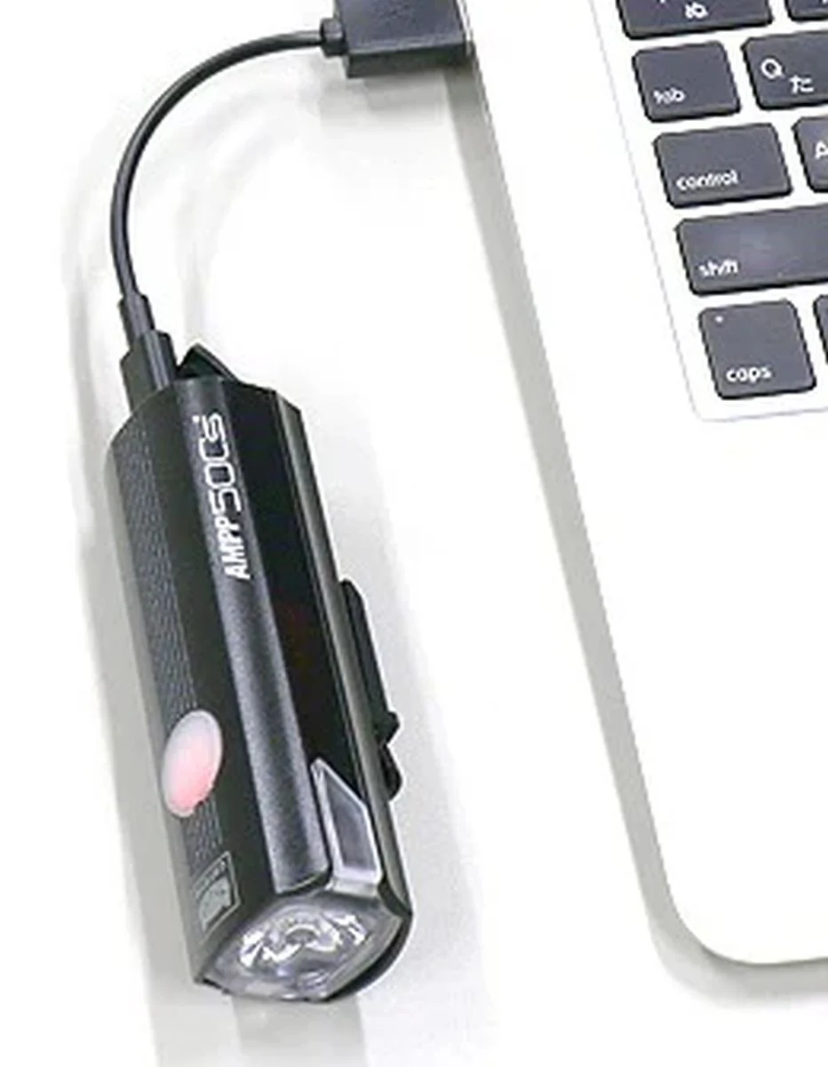 Luz Cateye Lampara Delantera Ampp 400S/500S Negra - Imagen 4