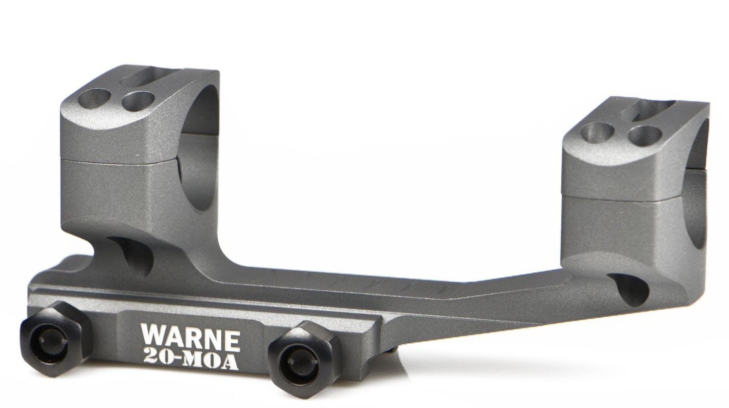 Montura Warne Táctica Lr-Skel34 20moa – Ultra Alta - Imagen 2