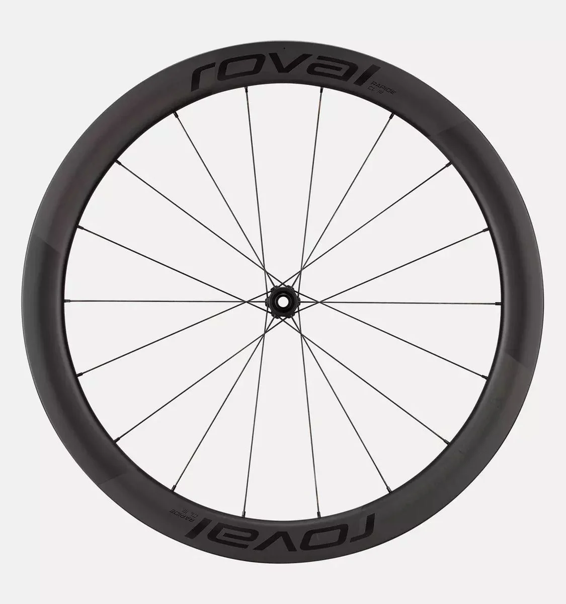 Rueda Ruta Specialized Roval Rapide CL III Satin Carbono - Imagen 9