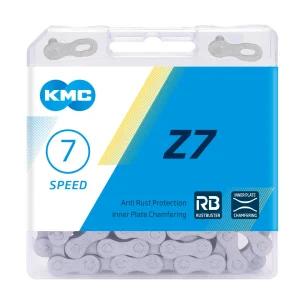 Cadenilla KMC Z7 1/2*3/32*116 Eslabones 7 Velocidades