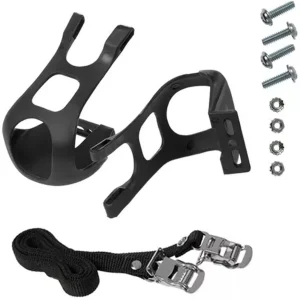 Puntera Calapié MTB Pedal Ciclismo con Correa de Nylon