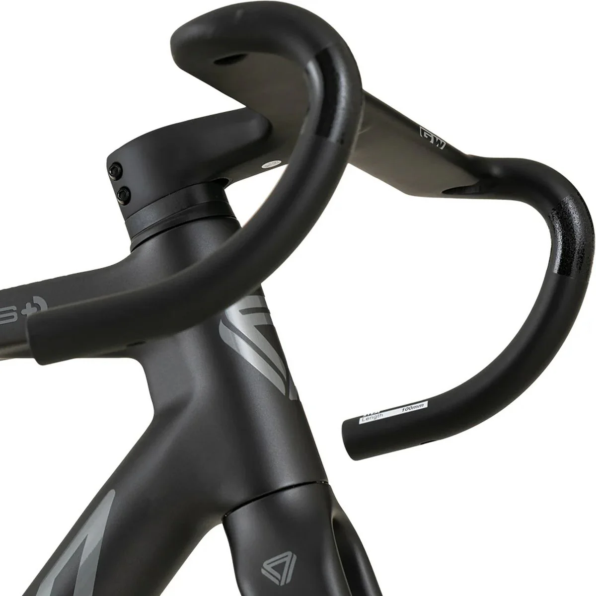 Marco de Ruta GW Letras+D 25 Carbono Negro Misty Brillante - Imagen 8