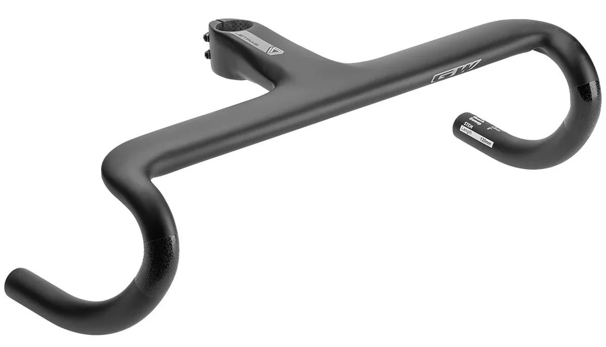 Marco de Ruta GW Letras+D 25 Carbono Negro Misty Brillante - Imagen 9