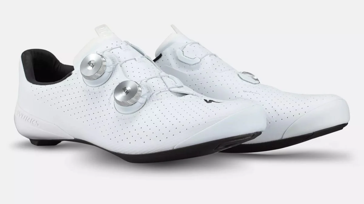 Zapatilla Ciclismo Ruta Specialized S-Works Torch Blancas - Imagen 4