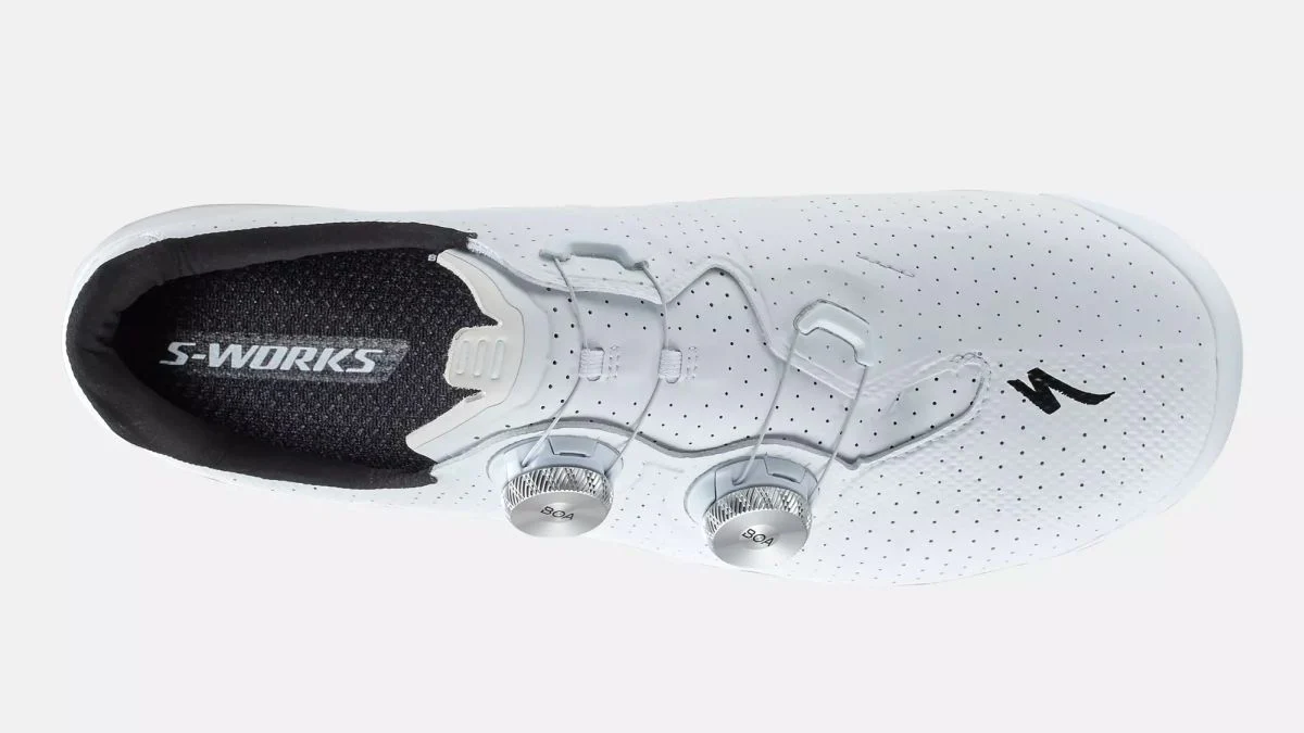 Zapatilla Ciclismo Ruta Specialized S-Works Torch Blancas - Imagen 5