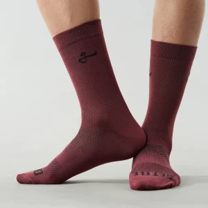 Medias Ciclismo Givelo Calcetines G-Socks Morado