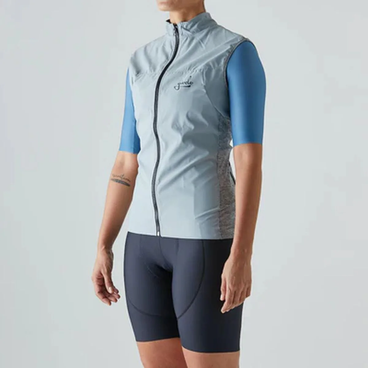 Chaleco Ciclismo Sin género Givelo Quick Free Gris - Imagen 6