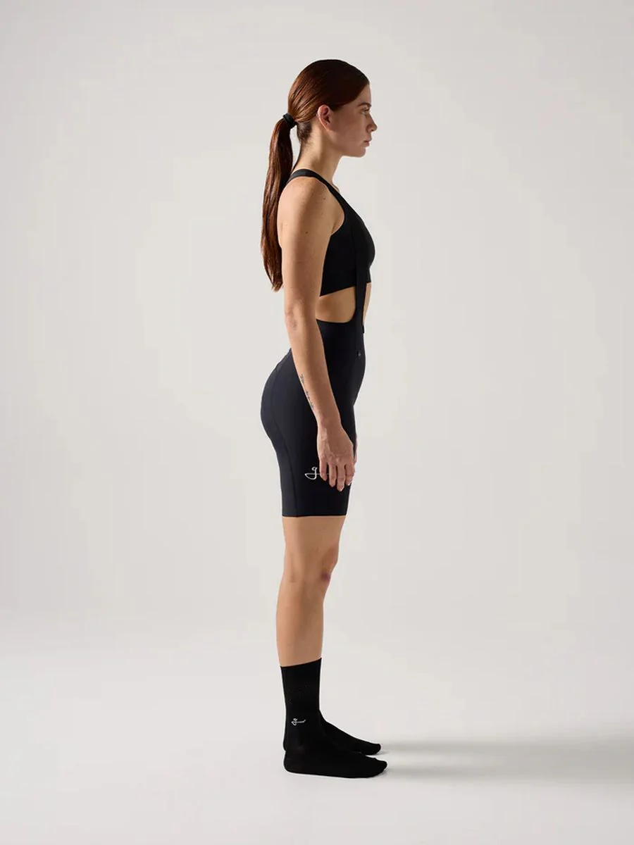 Pantaloneta Ciclismo C/T Givelo Mujer HD Pro 2.0 Negra - Imagen 4