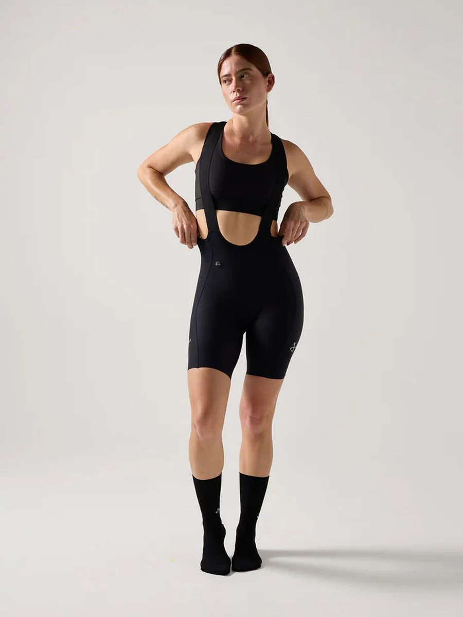 Pantaloneta Ciclismo C/T Givelo Mujer HD Pro 2.0 Negra - Imagen 3