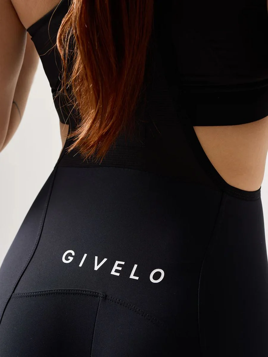 Pantaloneta Ciclismo C/T Givelo Mujer HD Pro 2.0 Negra - Imagen 7