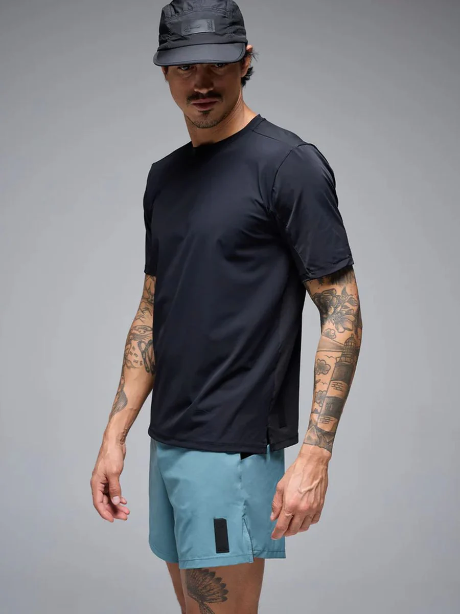 Pantaloneta Running Hombre Givelo BYND 5" Jade - Imagen 4