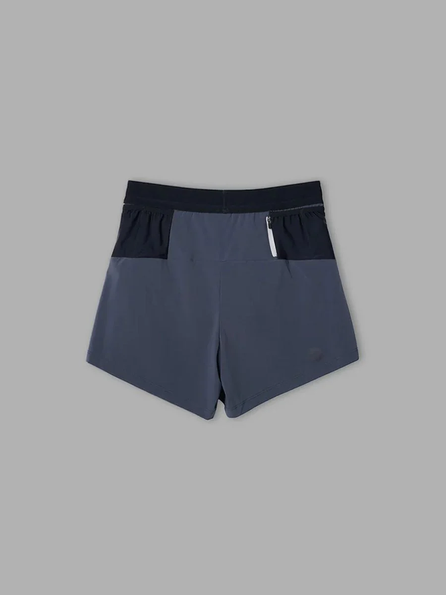 Pantaloneta Running Hombre Givelo BYND 5" Gris Oscuro - Imagen 3