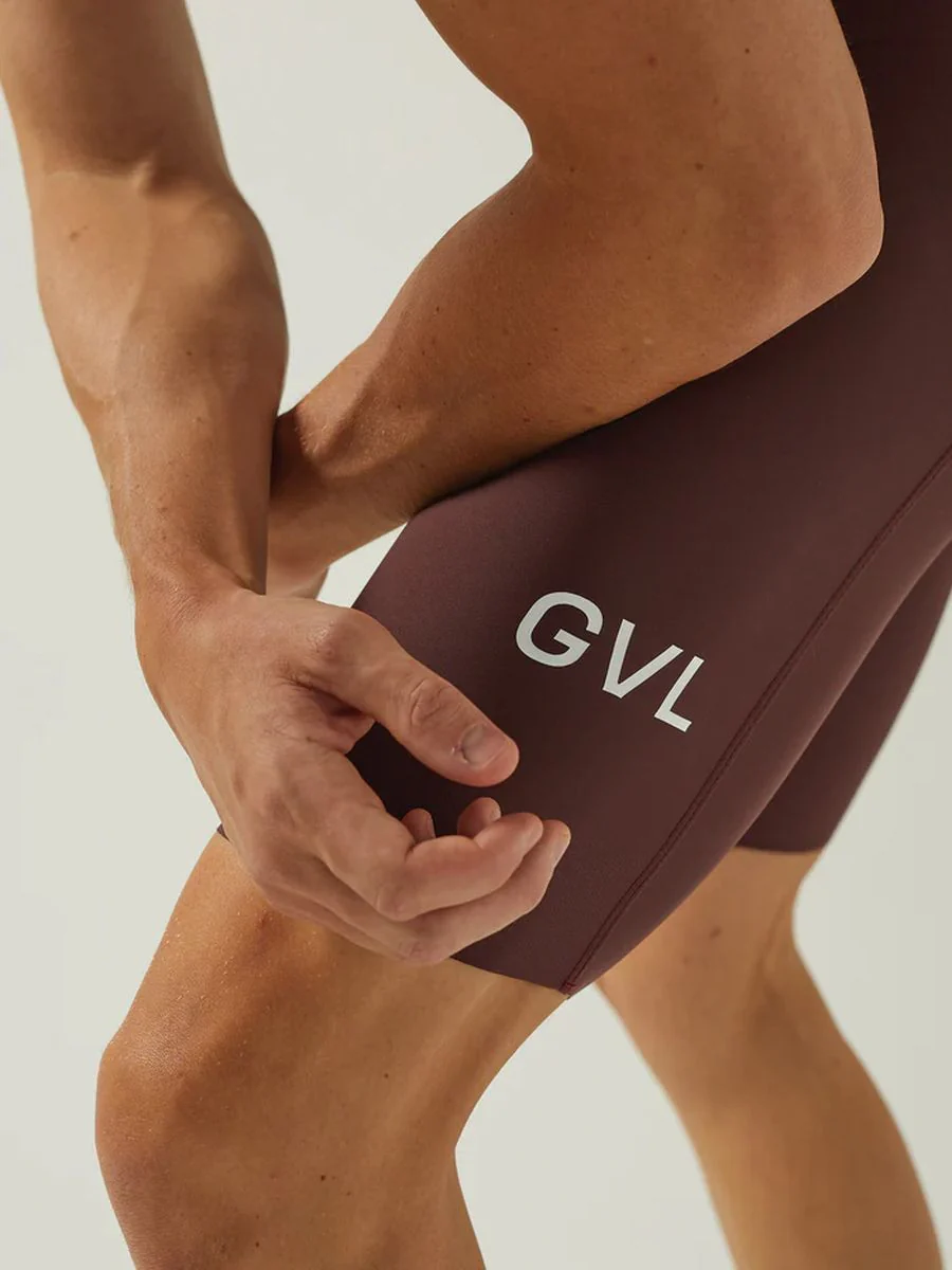 Pantaloneta Ciclismo C/T Hombre Givelo HD Pro Vino - Imagen 5