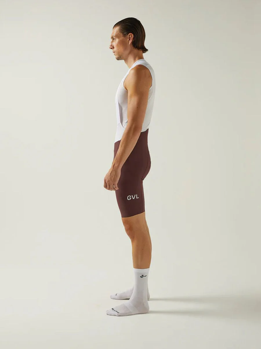 Pantaloneta Ciclismo C/T Hombre Givelo HD Pro Vino - Imagen 9