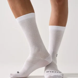 Medias Ciclismo Givelo Calcetines Ultra Don't Settle White