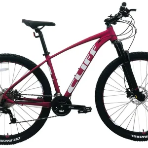 Bicicleta MTB Cliff Muddy 4 SS-SR 29" Uva/Blanco 2022