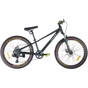 Bicicleta Cliff Lizard Niños 24 25 7V FrenoMec Ngro/Amarillo
