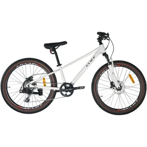 Bicicleta Cliff Lizard Niños 24 7V FrenoHidráulico Blanca 25