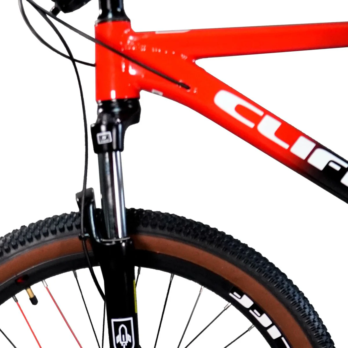 Bicicleta MTB Cliff Rocket 27.5 HD 11 Vel Negro/Rojo 2025 - Imagen 3