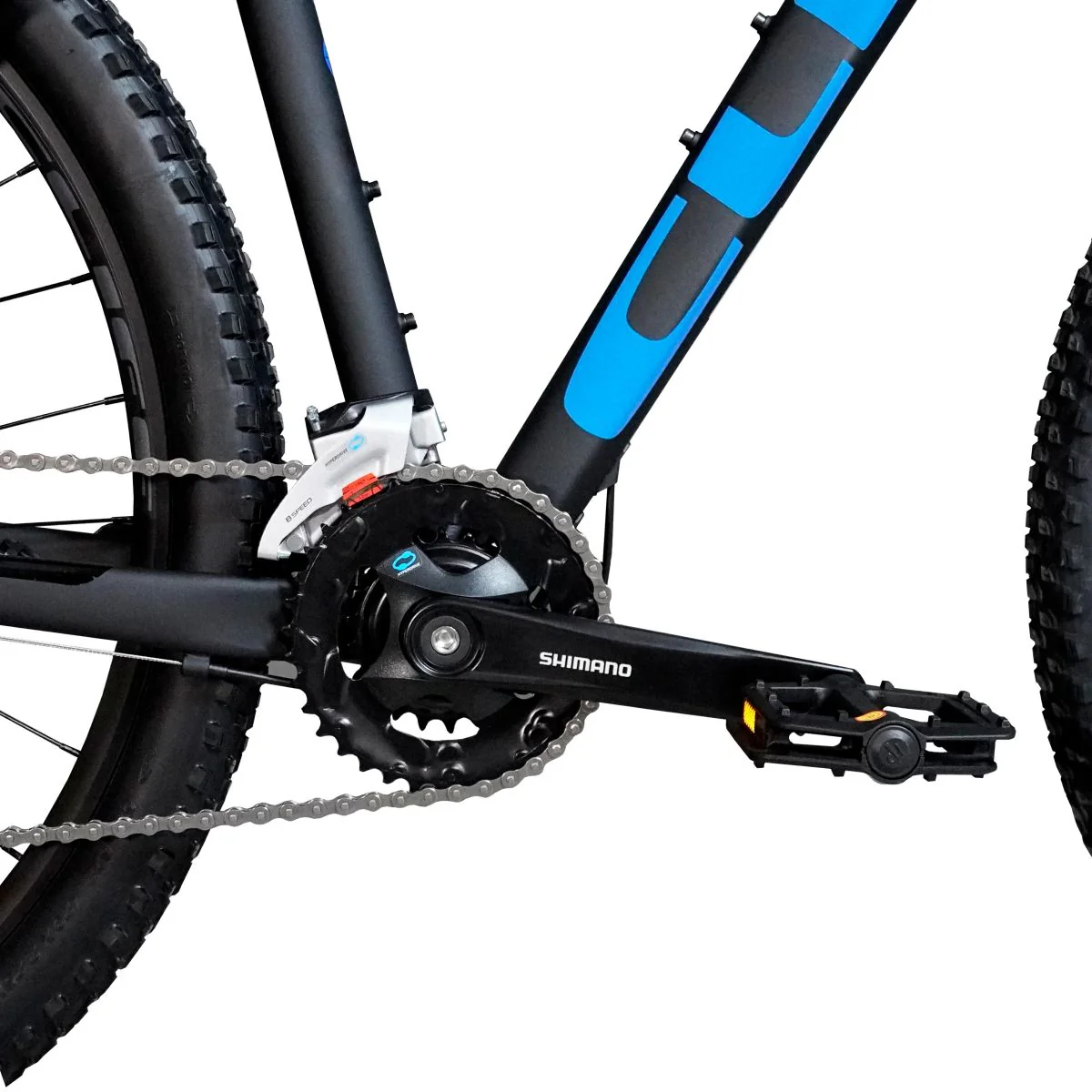 Bicicleta MTB Cliff Muddy 1 2025 29" Gray/Blue - Imagen 7