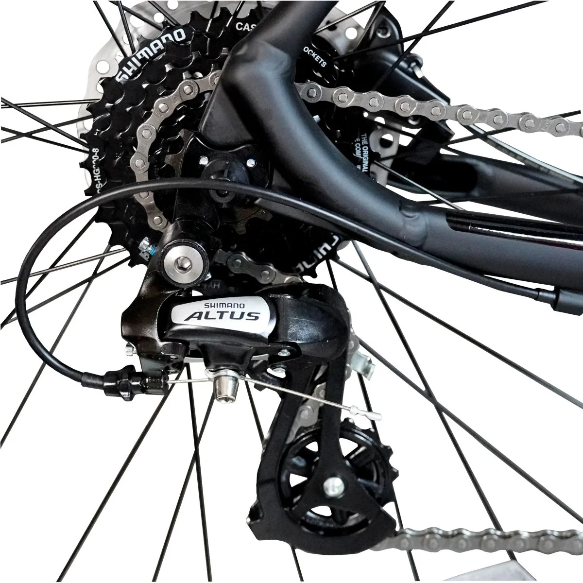 Bicicleta MTB Cliff Muddy 1 2025 29" Gray/Orange - Imagen 4