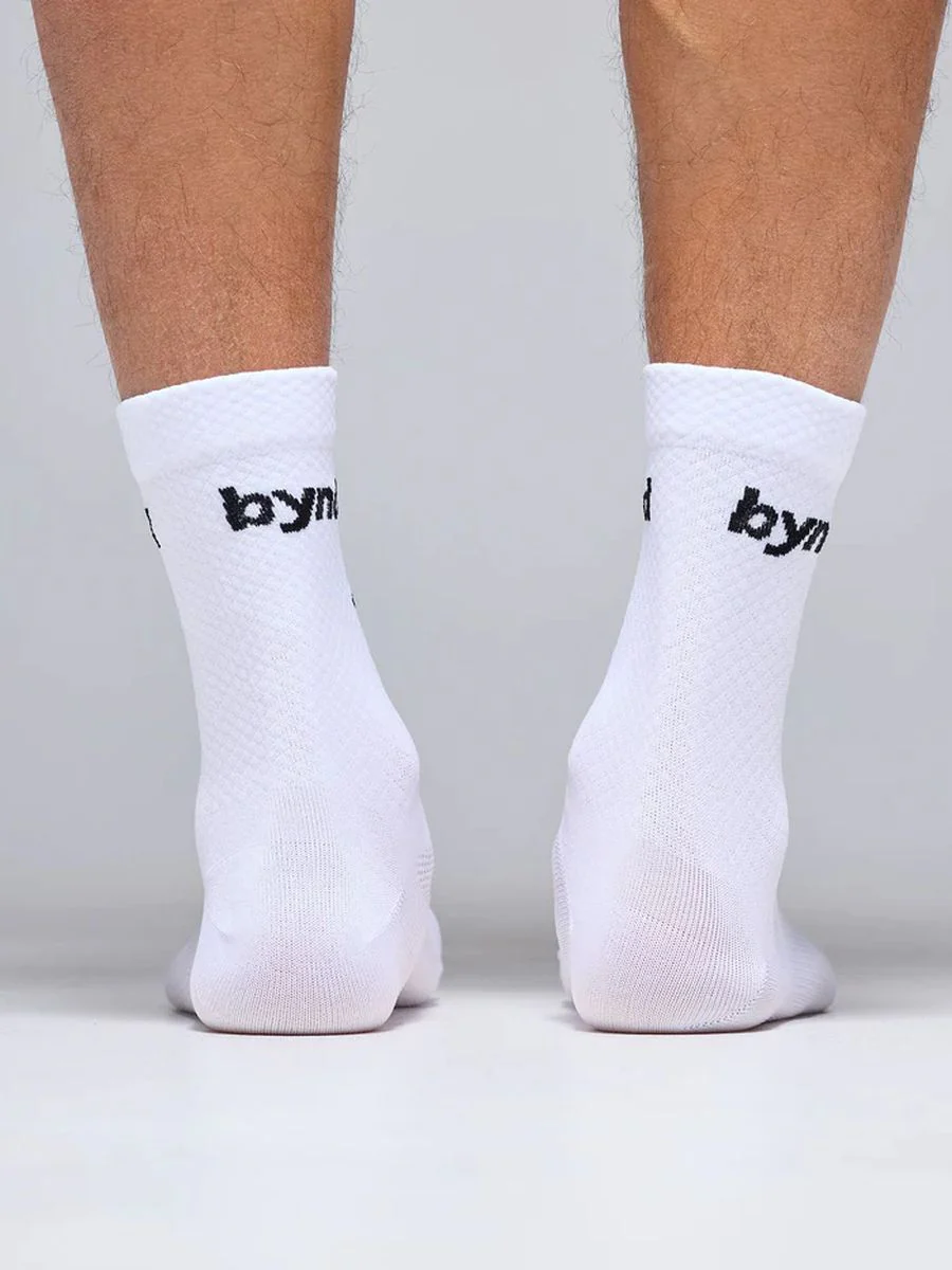 Medias Ciclismo Givelo Calcetines Ultra BYND Blancas - Imagen 3