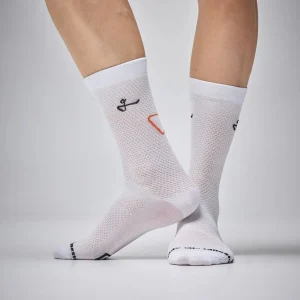 Medias Ciclismo Givelo Calcetines Ultra C.D.A. Blancas