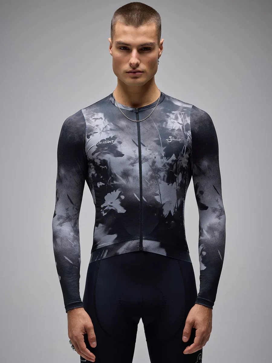 Jersey Ciclismo M/L Unisex Givelo G90 Light Bloom Black - Imagen 3