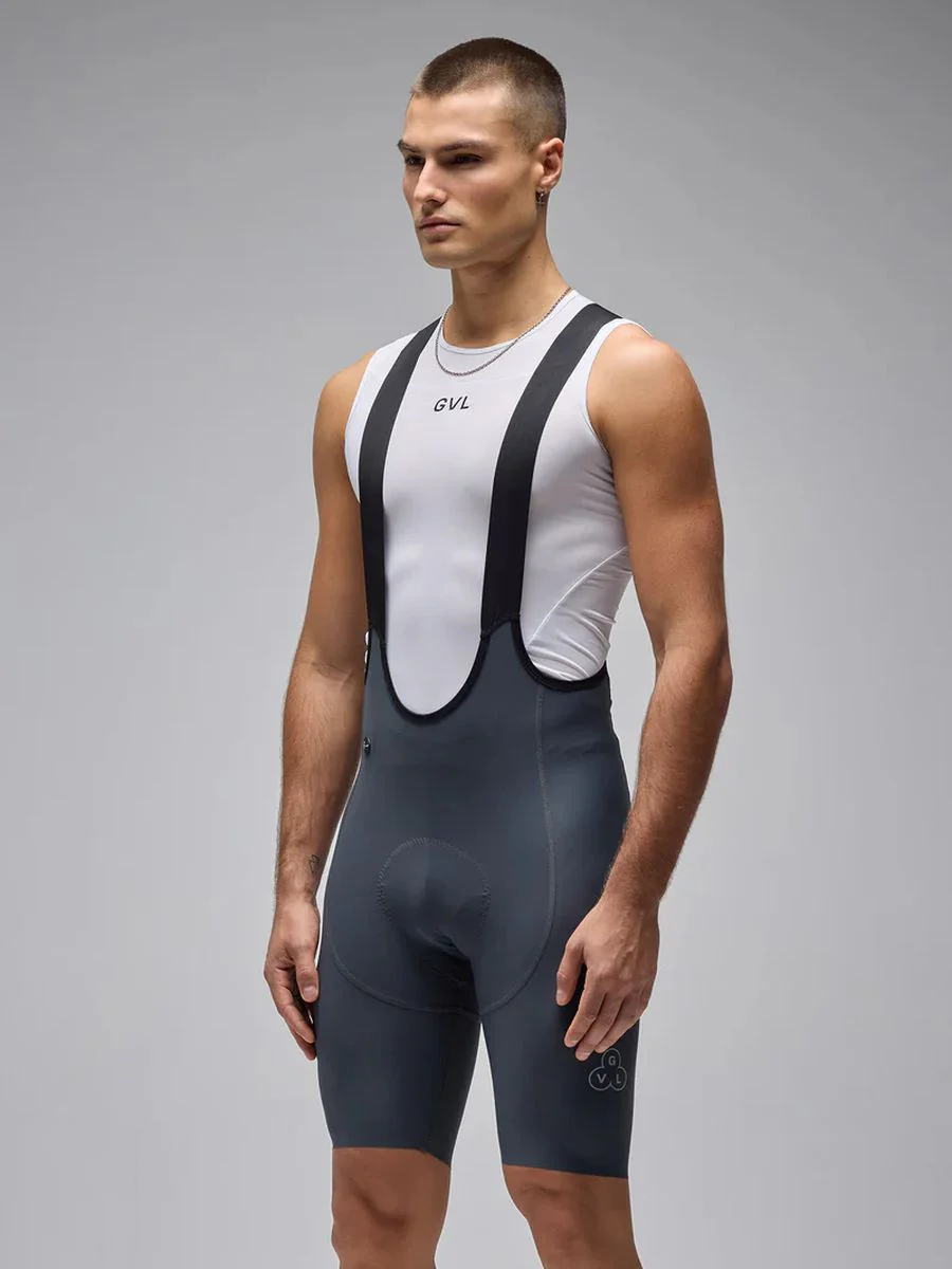 Pantaloneta Ciclismo C/T Hombre Givelo G90 Ultra BIB Grey - Imagen 3