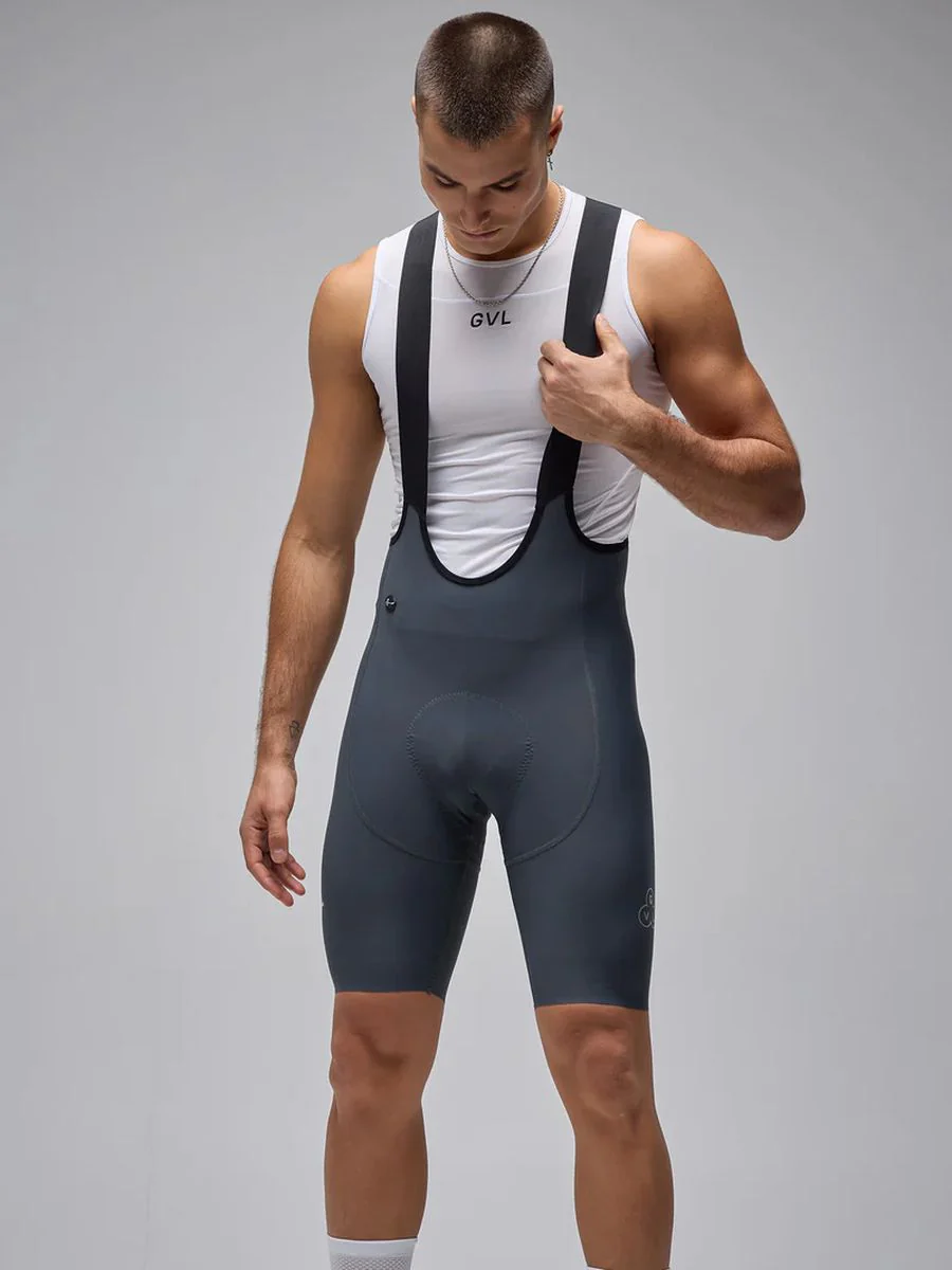 Pantaloneta Ciclismo C/T Hombre Givelo G90 Ultra BIB Grey - Imagen 5