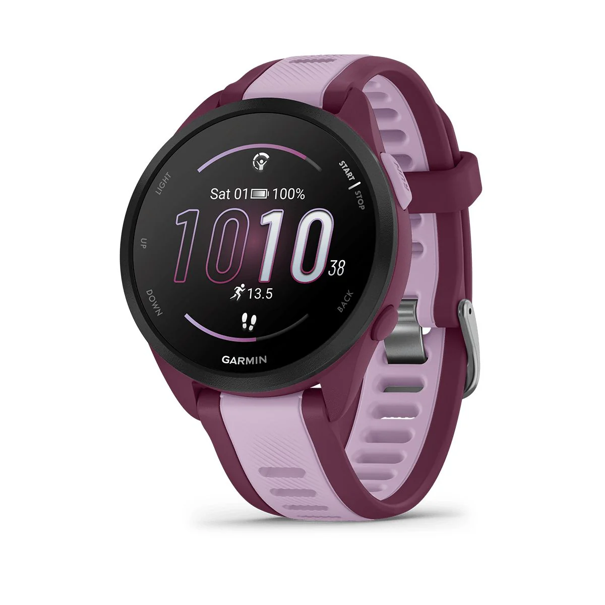 Reloj Forerunner 165 Garmin Music Baya/Lila - Imagen 2
