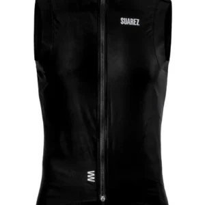 Chaleco Cortavientos Ciclismo Suarez Hombre Barrier Black2.5