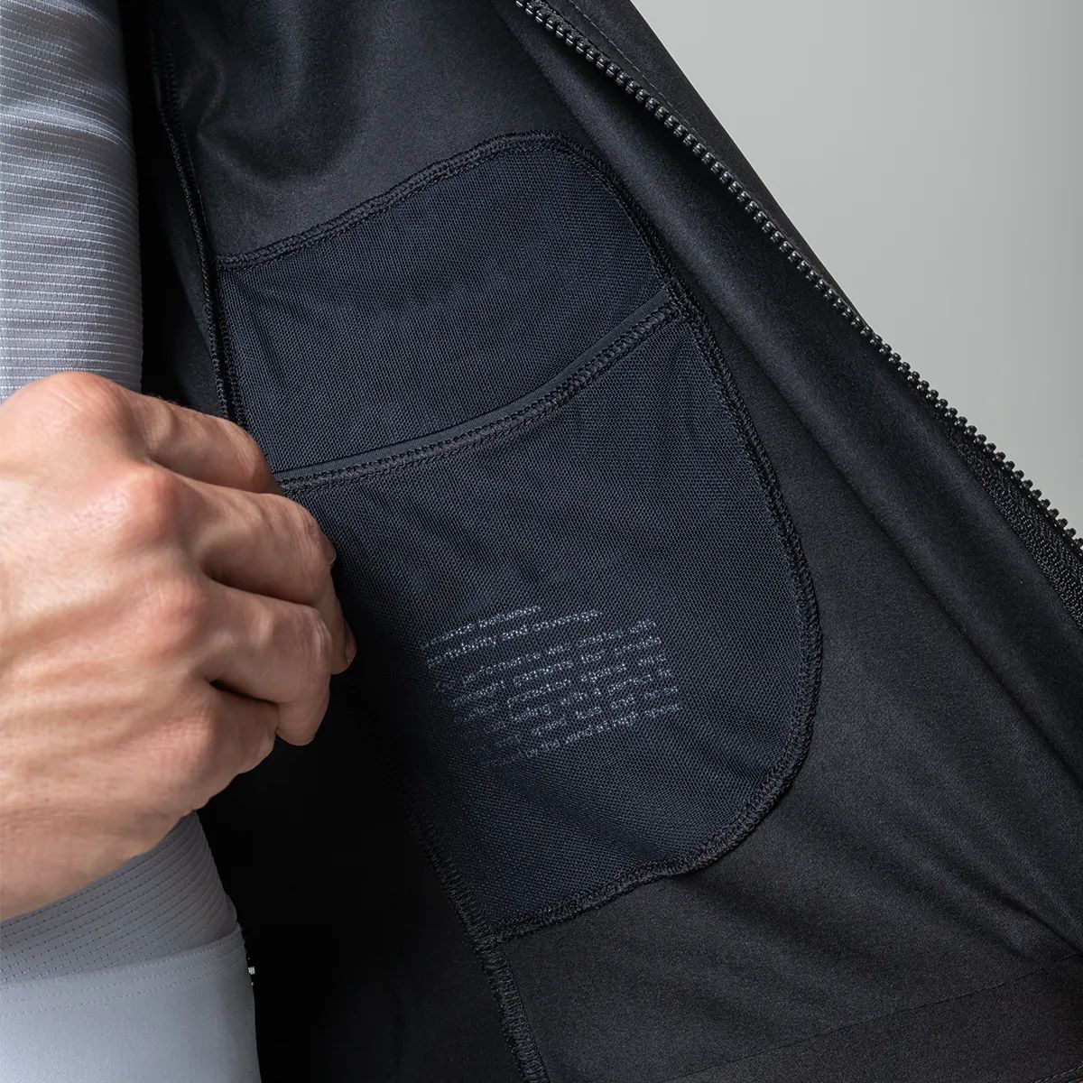 Chaleco Cortavientos Ciclismo Suarez Mujer Barrier Black 2.5 - Imagen 7