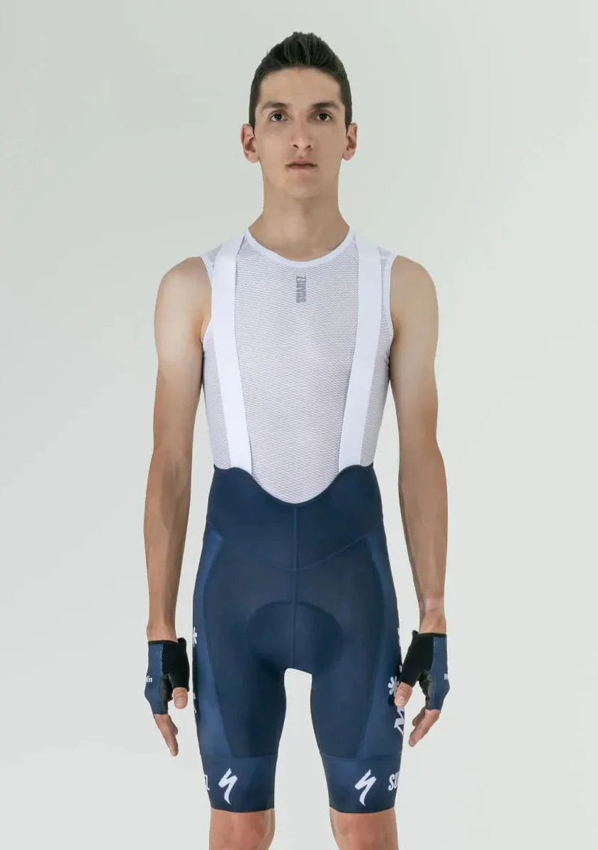 Pantaloneta De Ciclismo C/T Hombre Suarez Team Medellin Azul - Imagen 4