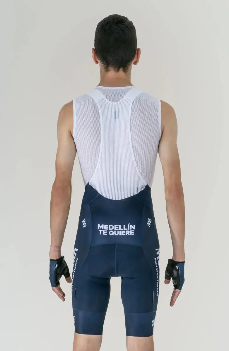 Pantaloneta De Ciclismo C/T Hombre Suarez Team Medellin Azul - Imagen 5