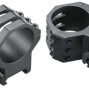 Juego De Anillas Weaver Táctica Skeleton 6 Tornillos 30mm. [Fijas] Altas