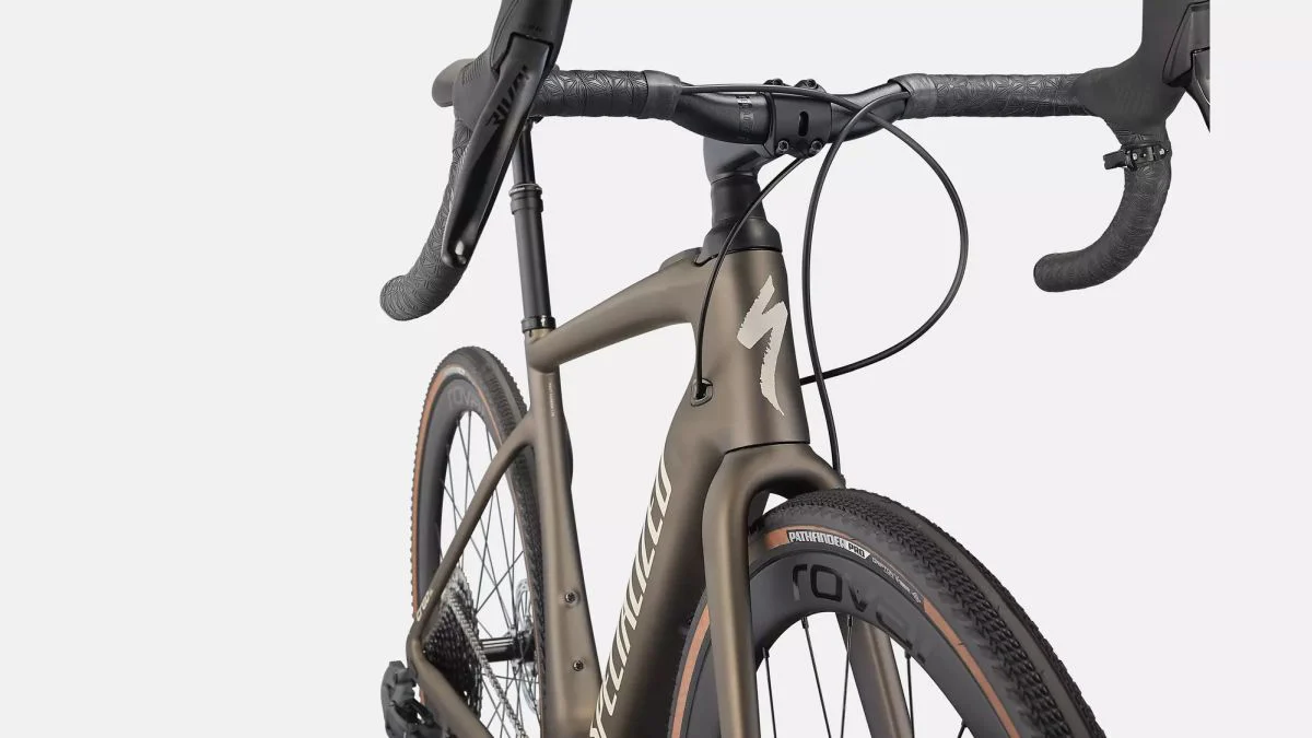 Bicicleta Ruta Eléctrica Turbo Creo SL Expert Evo CarGun/Wht - Imagen 5