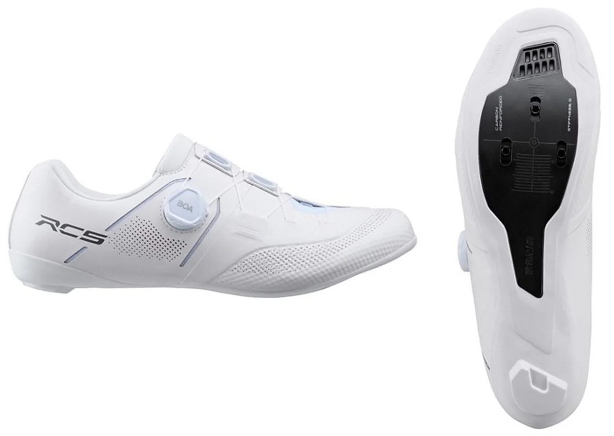 Zapatilla Ciclismo Ruta Shimano SH-RC503 Blancas - Imagen 7