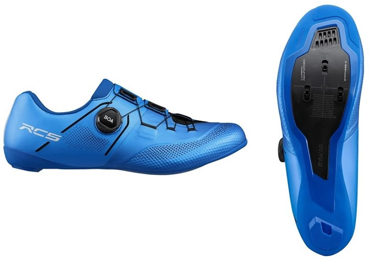 Zapatilla Ciclismo Ruta Shimano SH-RC503 Azules - Imagen 7
