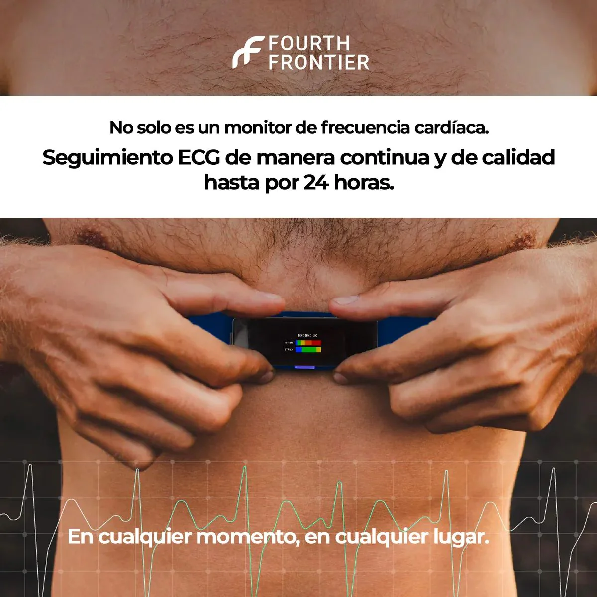 Banda Garmin ECG Fourth Frontier X2 - Imagen 3