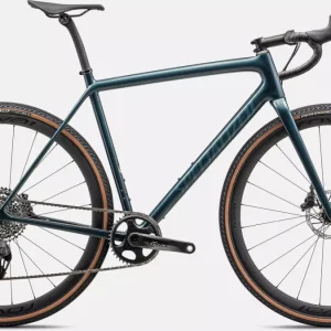 Bicicleta Ruta Specialized Crux Pro Gloss MetallicDLake/Geen