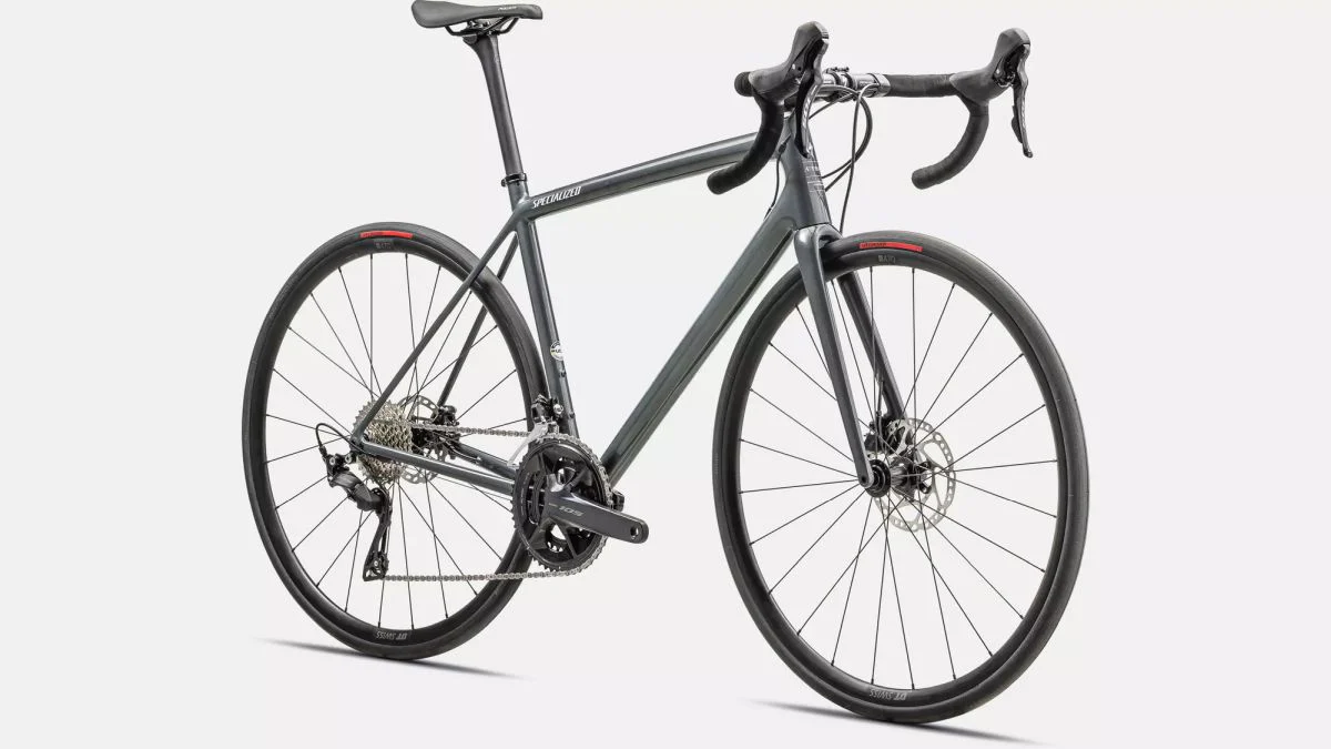 Bicicleta Ruta Specialized Aethos Sport FogTnt/DuneWht - Imagen 3