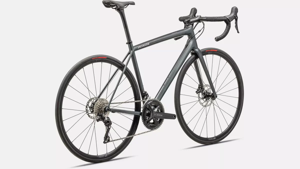 Bicicleta Ruta Specialized Aethos Sport FogTnt/DuneWht - Imagen 4
