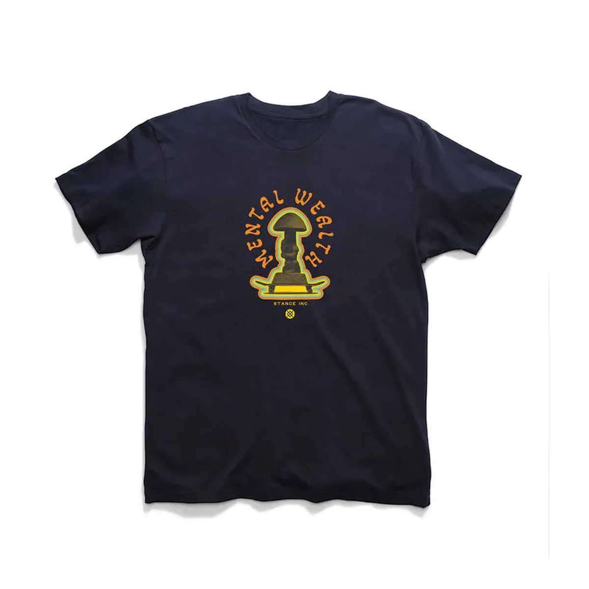 Camiseta Stance Mental Wealth Navy - Imagen 2